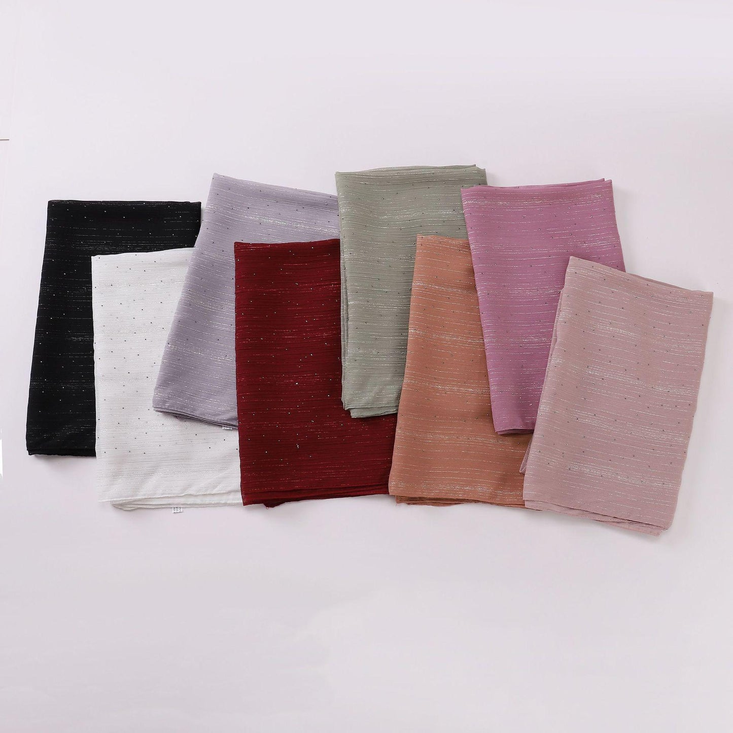 HASASERIES HS1114 All Over The Sky Hot Drilling Long Scarf Hijab