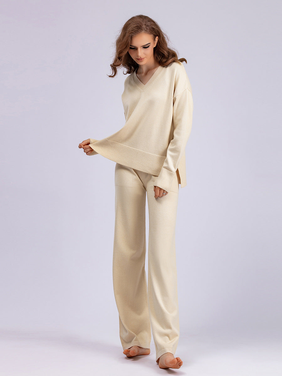 HS0497 autumn and winter Fashion suit women's 2 PCS SET loose-fitting