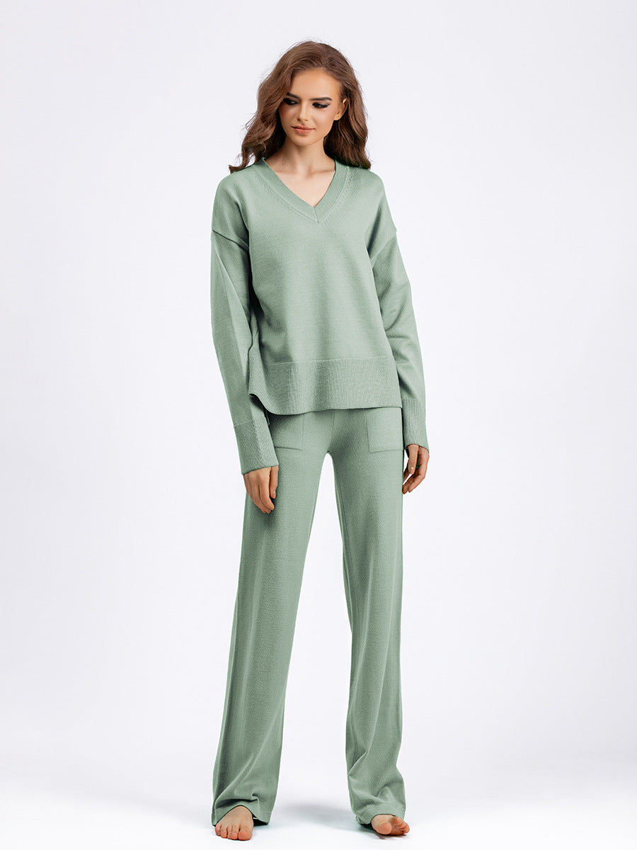 HS0497 autumn and winter Fashion suit women's 2 PCS SET loose-fitting