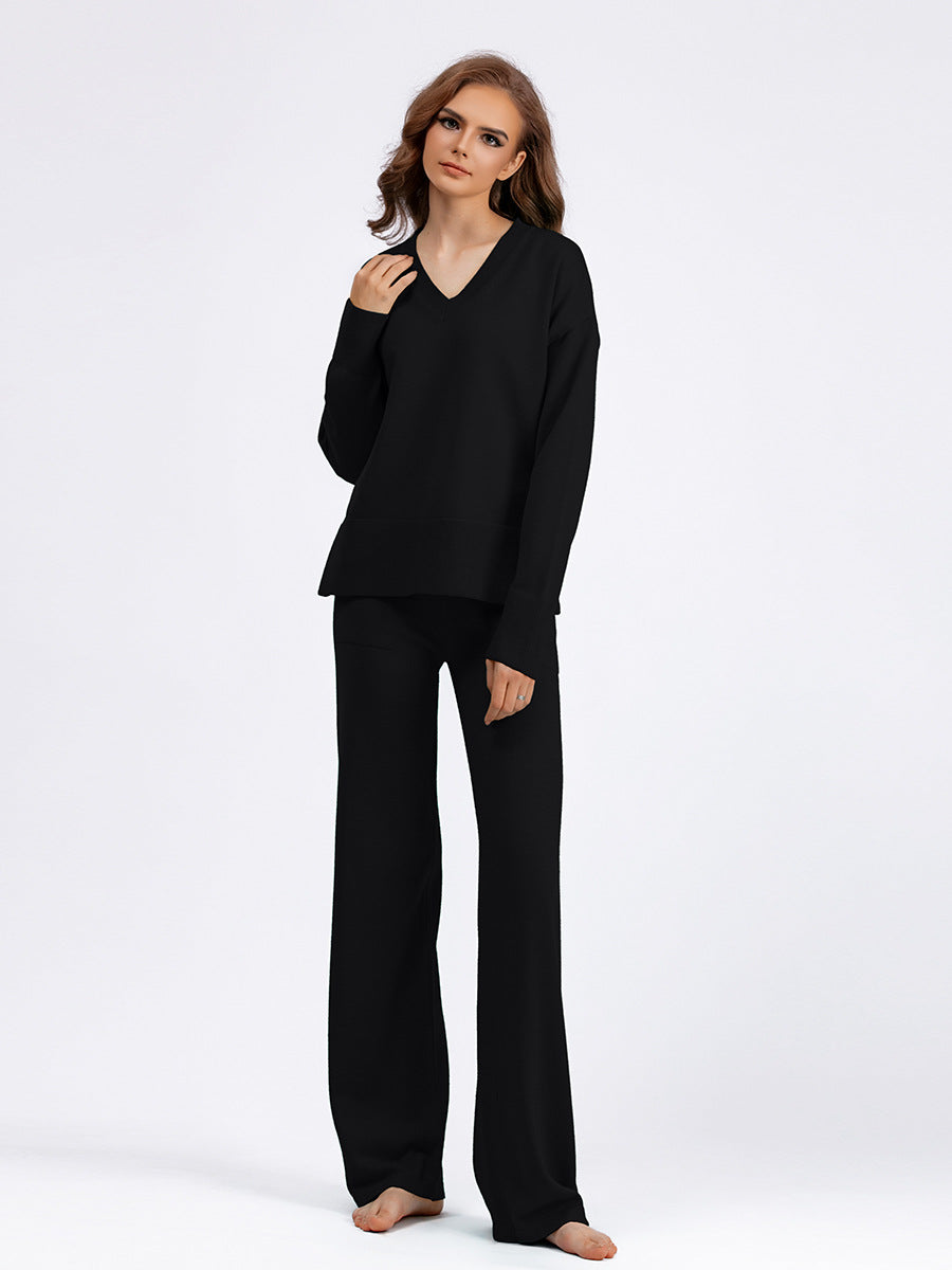 HS0497 autumn and winter Fashion suit women's 2 PCS SET loose-fitting