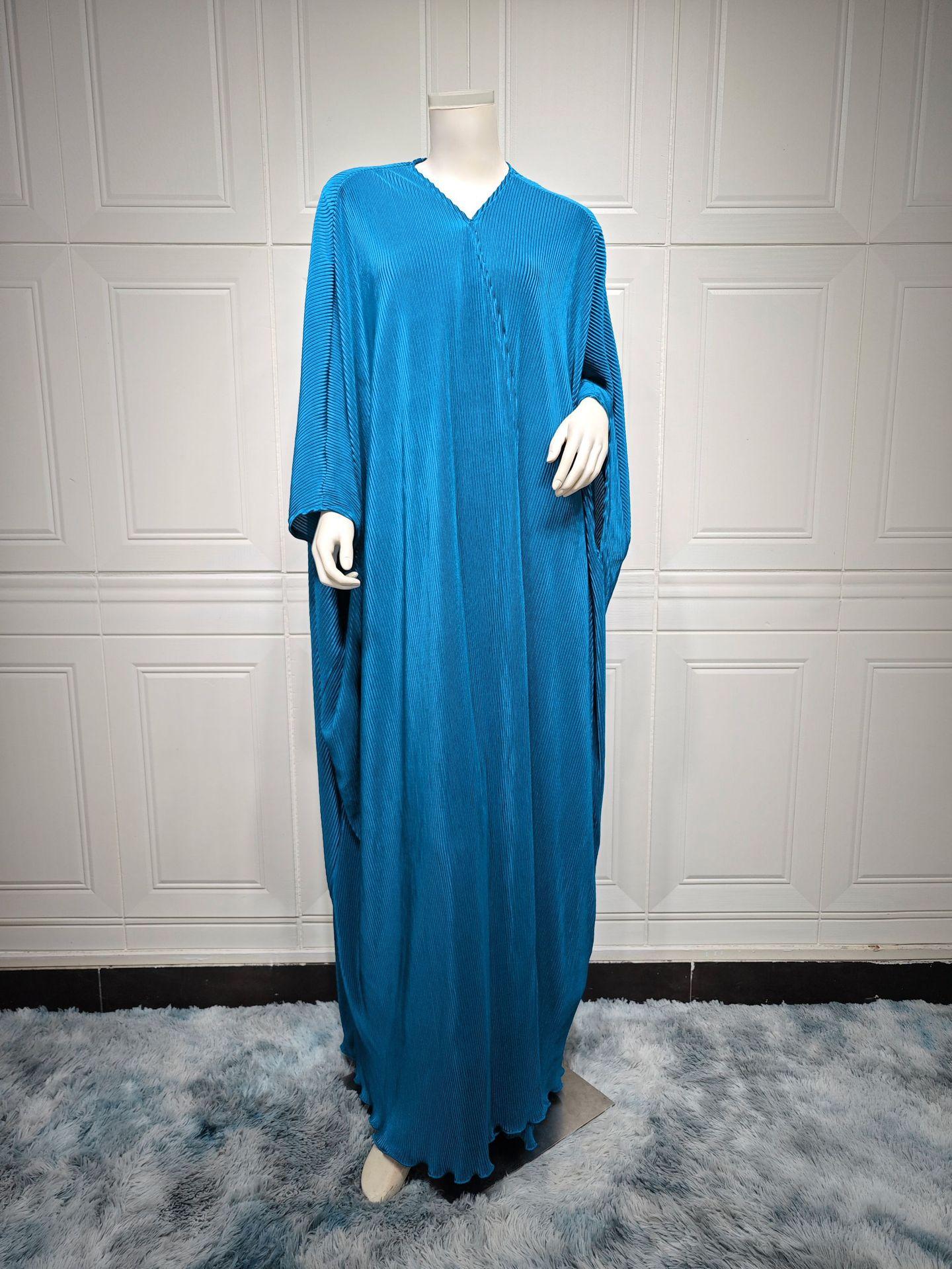 HASASERIES HS1033 Robe Abaya Vêtements d'extérieur
