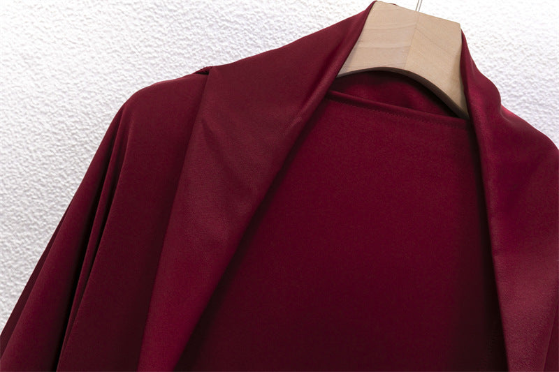HS10067 Jilbab de prière musulman de couleur unie Mukena avec tissu doux et poignets élastiqués et hijab instantané attachable