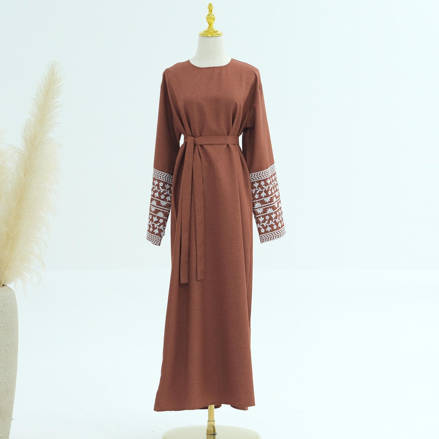 Robe élégante brodée HASASERIES HS1172