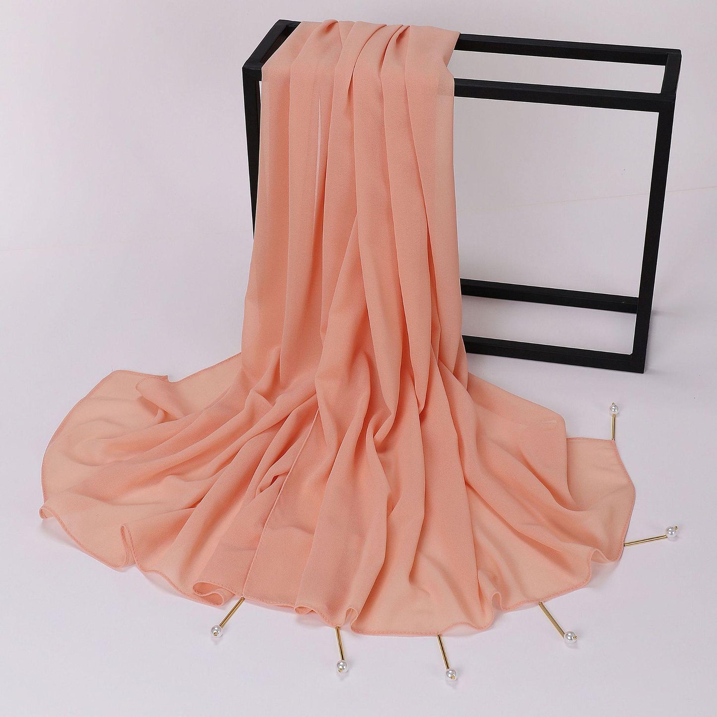HASASERIES HS1113 Chiffon Headscarf Muslim Hijab