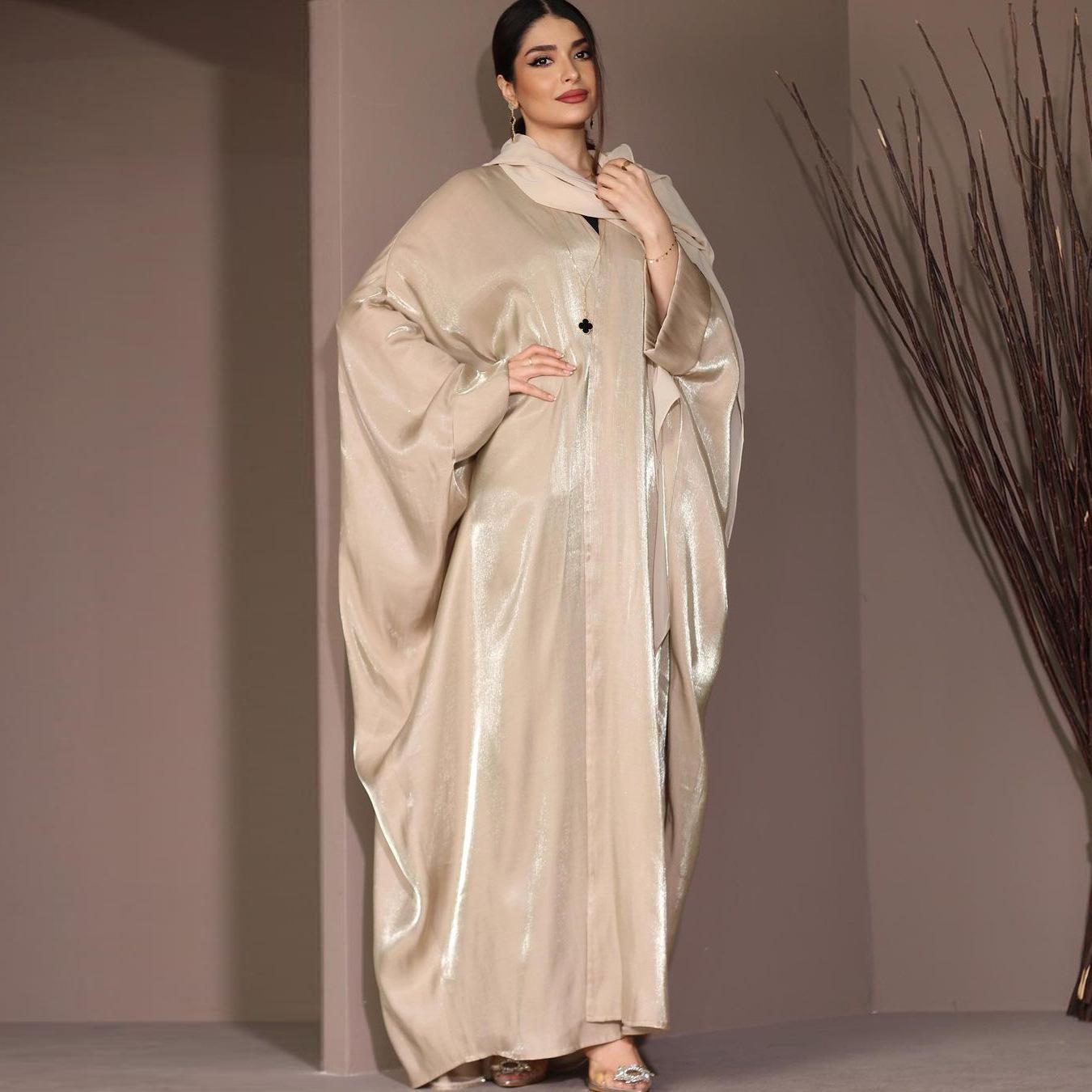 HASASERIES HS0725 Bat-sleeved Robe Women's Abaya