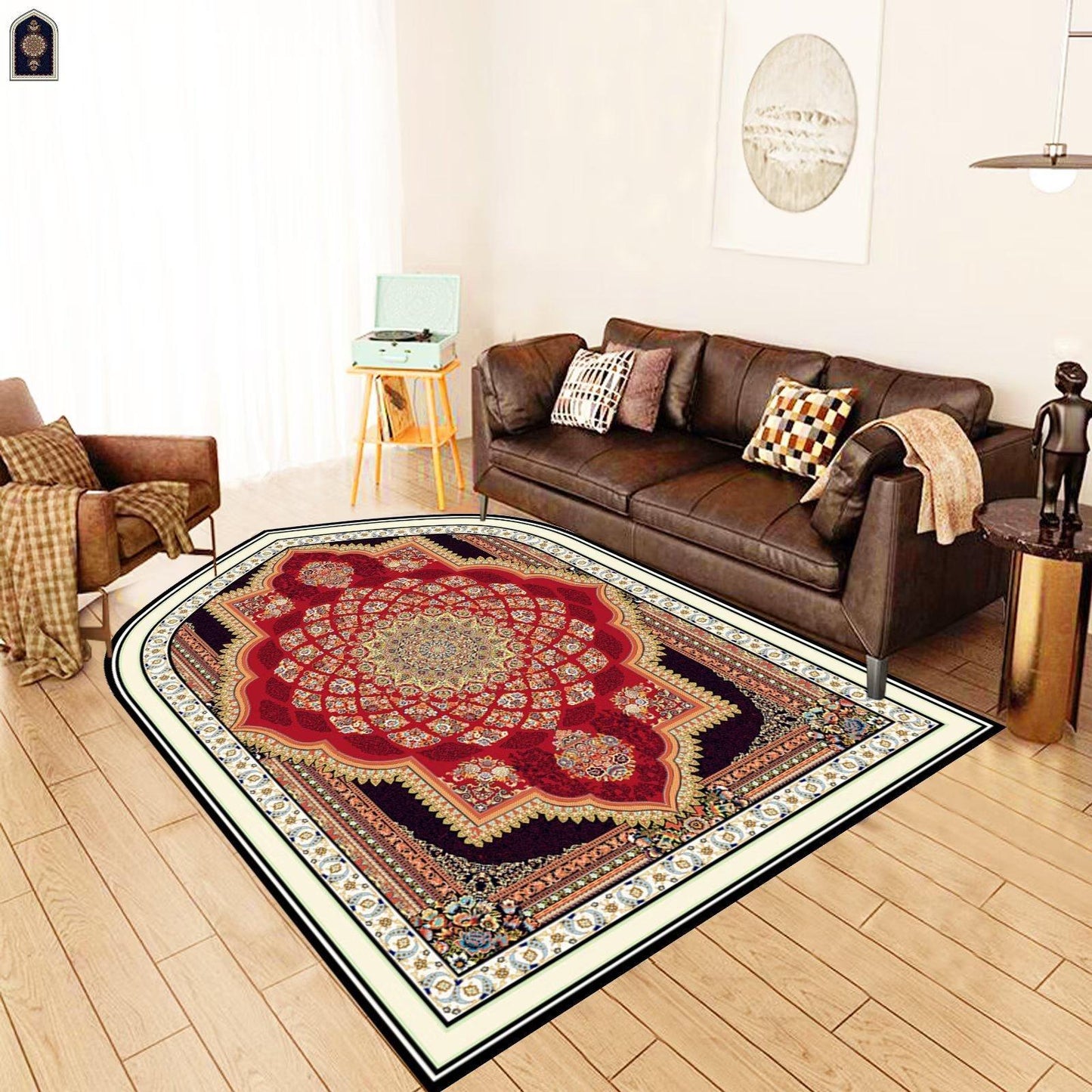 HASASERIES HS1158 Tapis de culte Tapis d'agenouillement Tapis de culte Tapis de prière