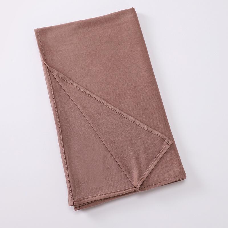 HASASERIES HS1051 Fashion Warm Solid Color Scarf