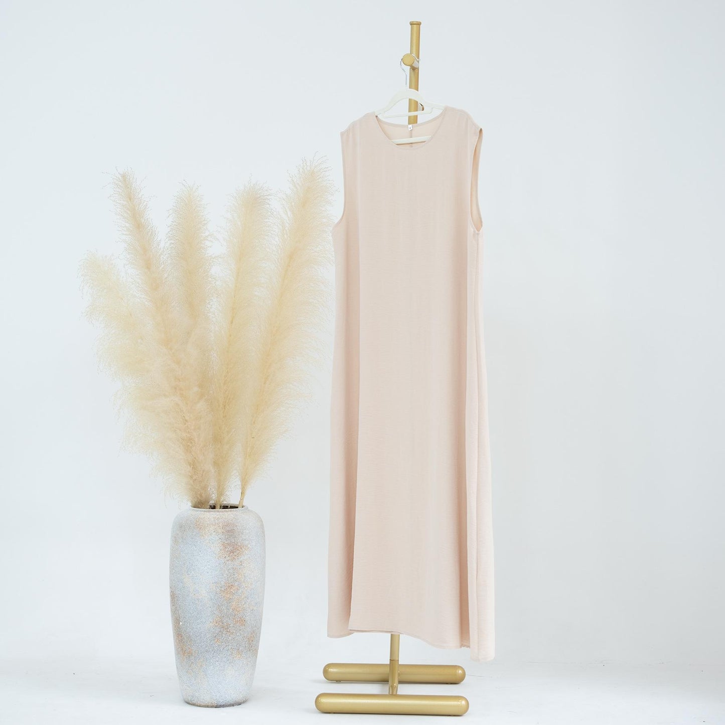 Robe débardeur couleur unie HASASERIES HS1019