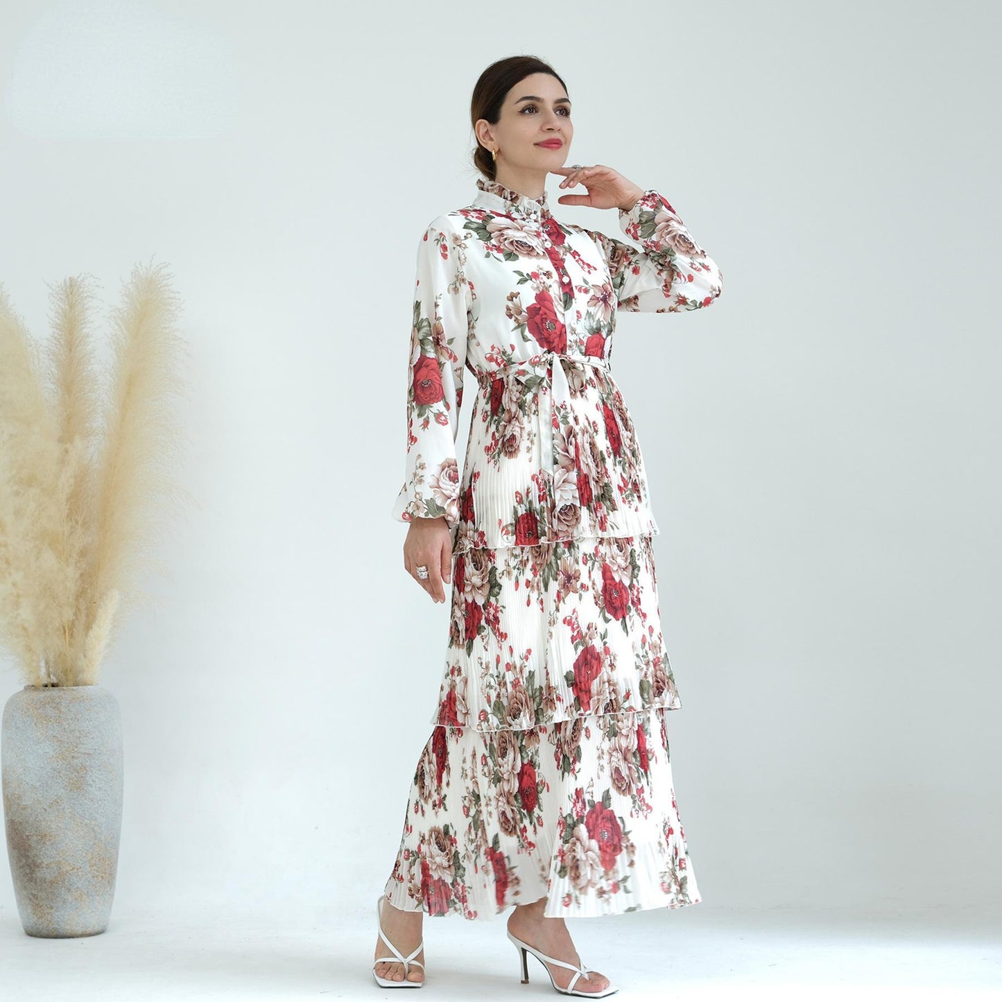 Robe imprimée Pure Beauty HS1009 de HASASERIES