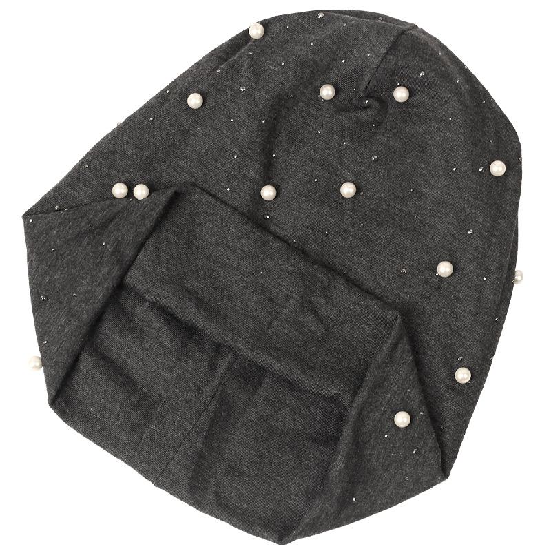 HASASERIES HS1092 Pearl Hot Diamond Pullover Cap