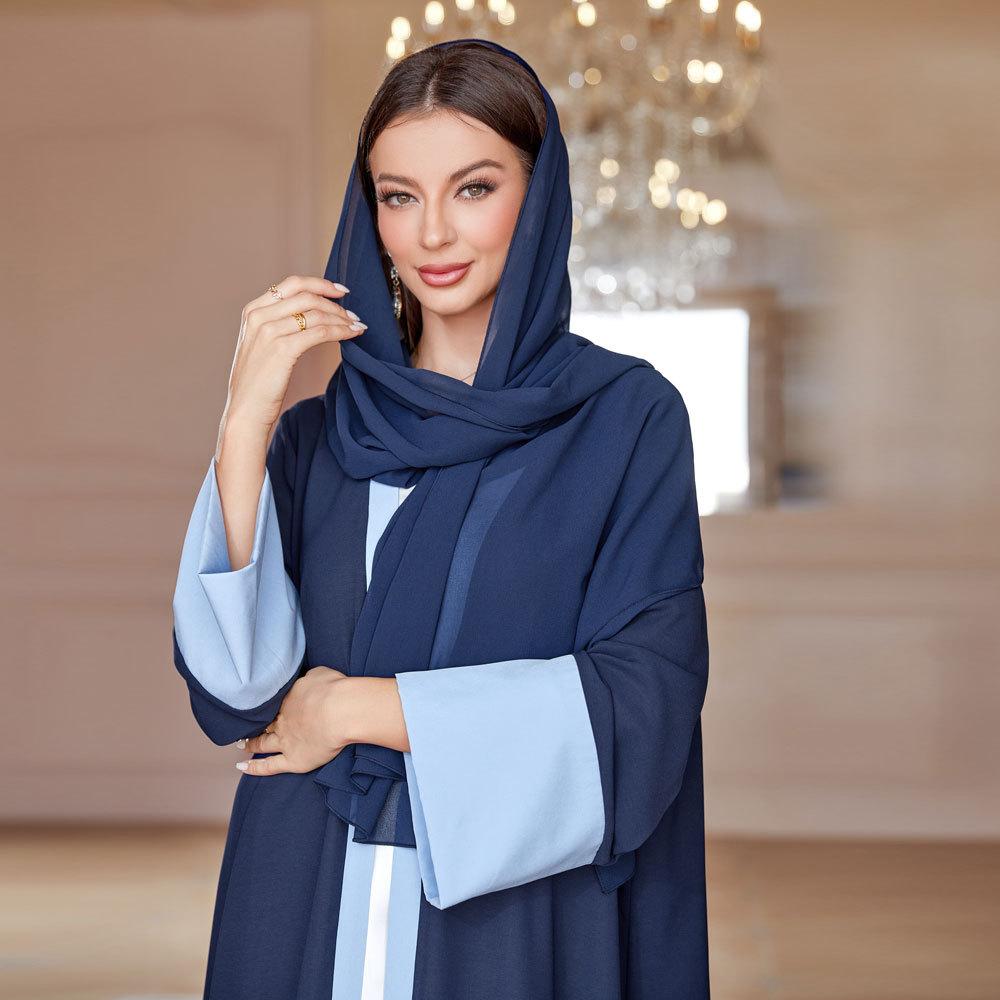 طقم كارديجان مع حجاب من هاساسيريز HS1036 مكون من قطعتين