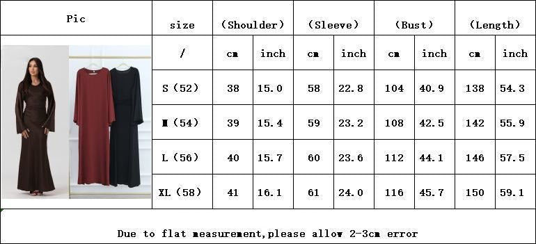 HS6491 Elegant Bell Sleeve Maxi Dress