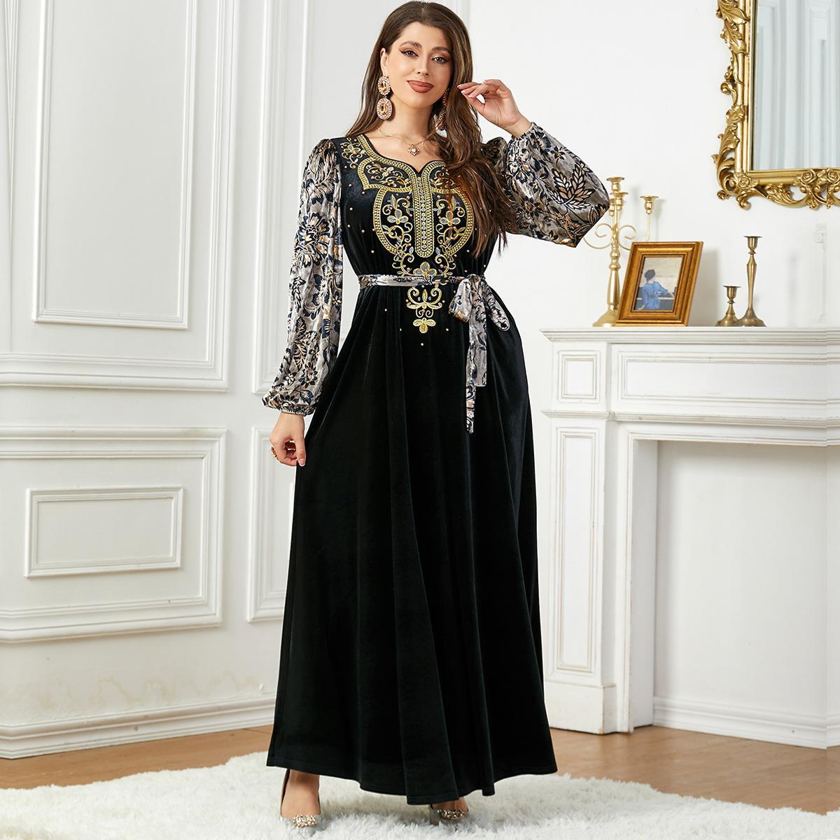 Robe Jupe Longue Élégante HASASERIES HS1021