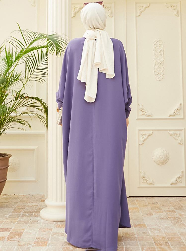 HASASERIES HS0519 Bat Sleeves Long Robe