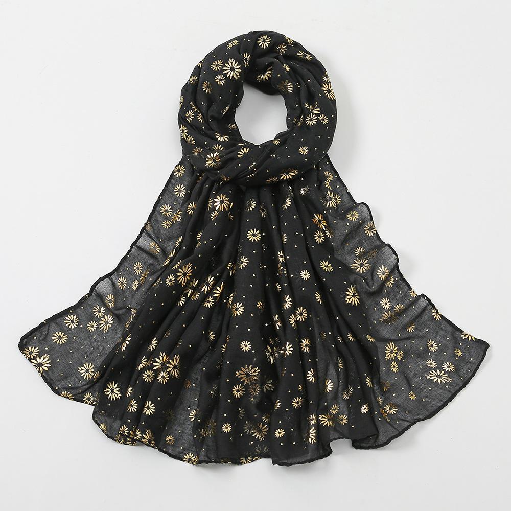 HASASERIES HS1123 Printed Sunscreen Headscarf