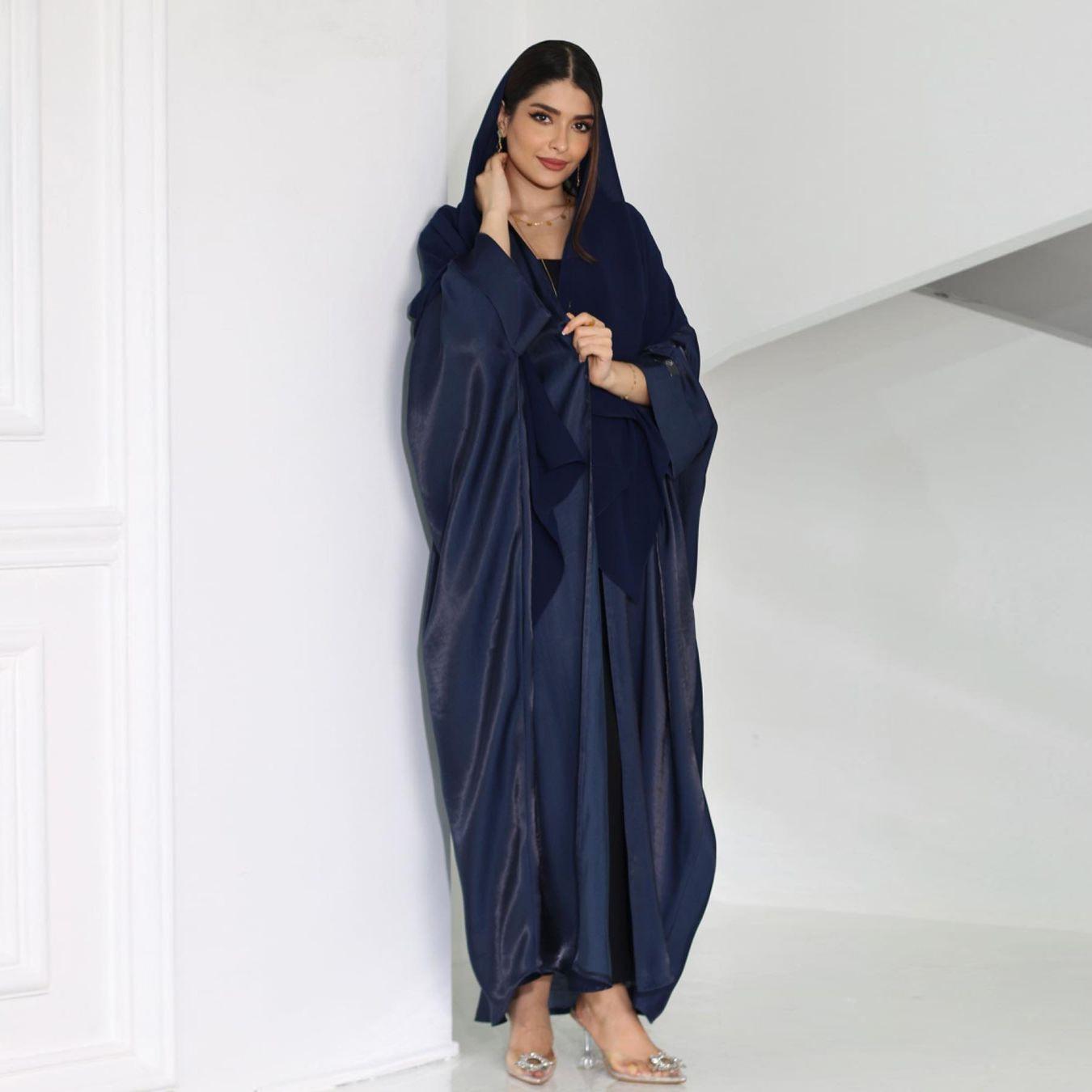 HASASERIES HS0725 Bat-sleeved Robe Women's Abaya