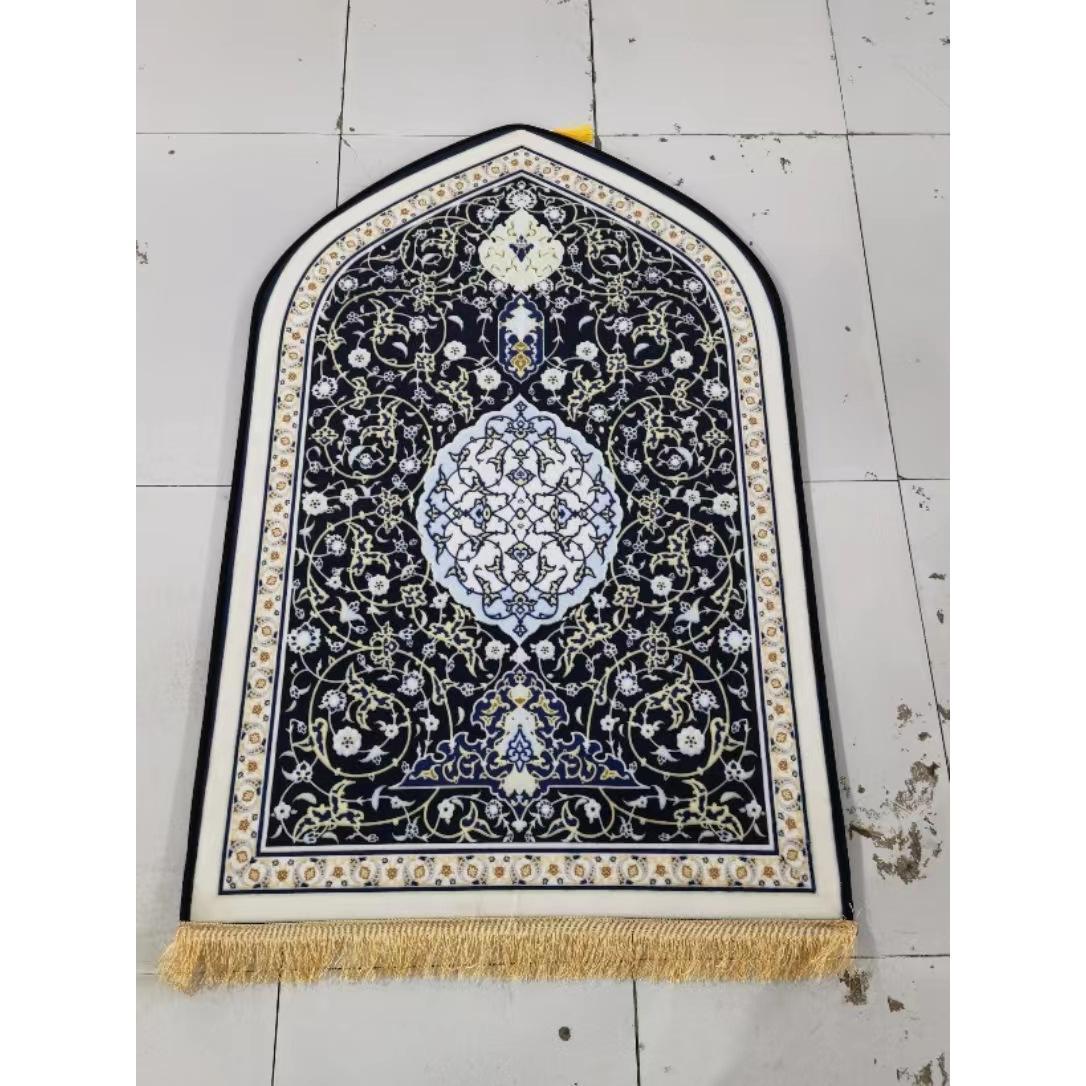 HASASERIES HS1163 Thickened Printed Prayer Blanket, Worship Mat, Prayer Mat