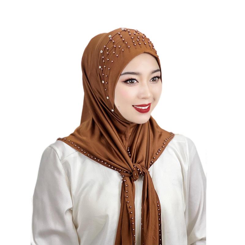 HASASERIES HS1109 Shawl Ladies Solid Color Scarf