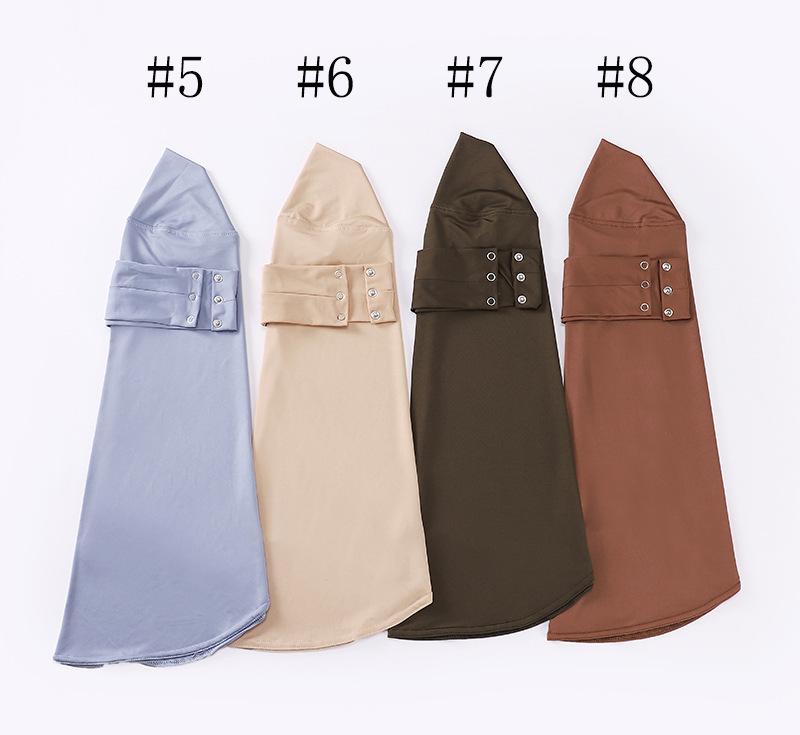 HASASERIES HS1129 Bandeau de chapeau à sous-couche de couleur unie