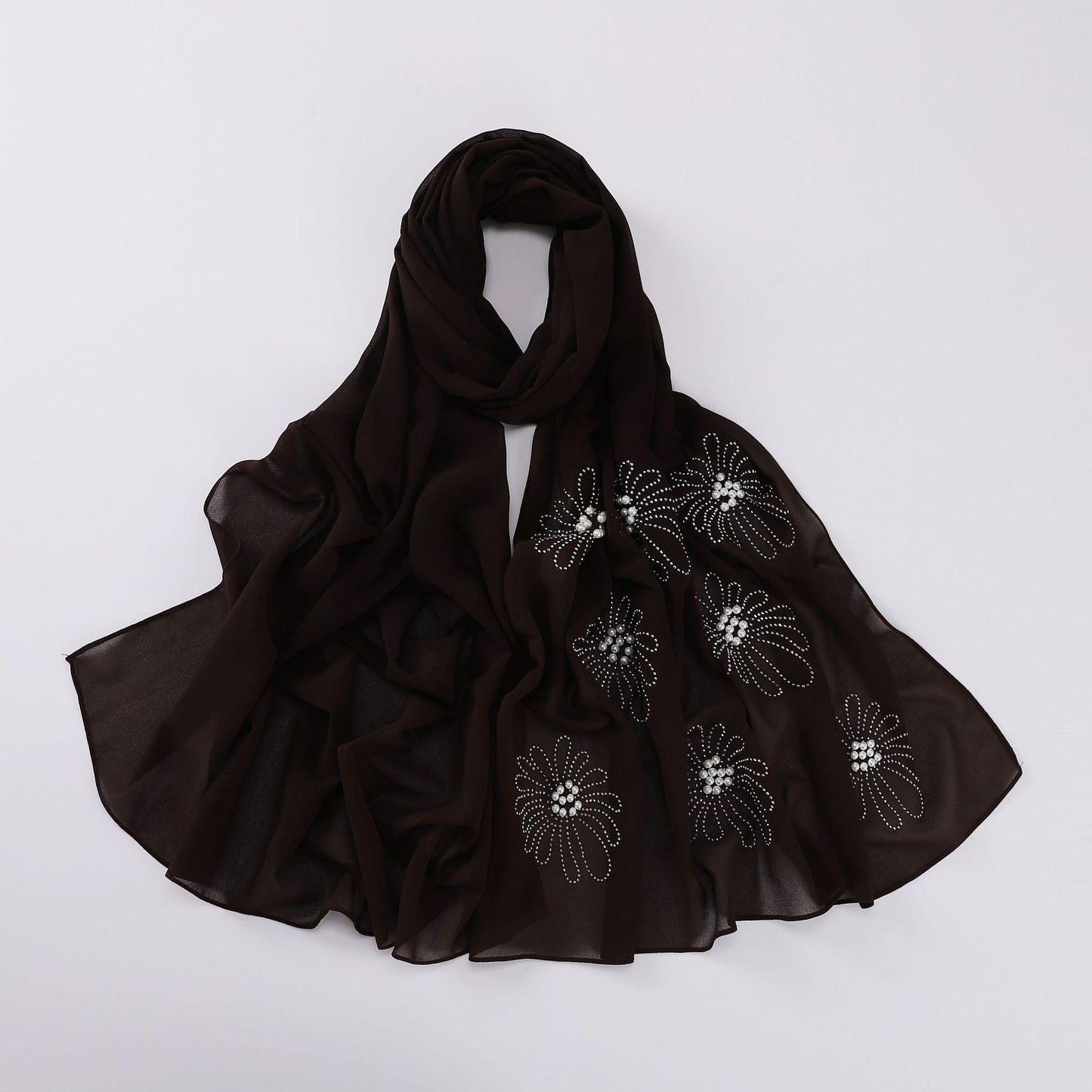 HASASERIES HS1121 New Chiffon Long Scarf Hijab