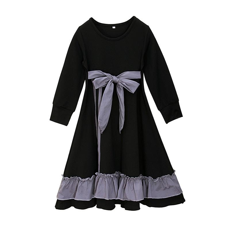 HASASERIES HS1199 Ensemble 2 pièces, Abaya pour enfant avec une couche de Khimar.