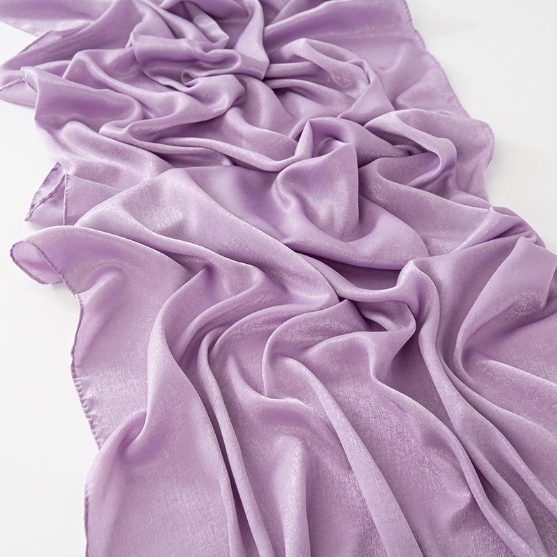 HASASERIES HS1069 Solid Color Scarf Baotou Scarf