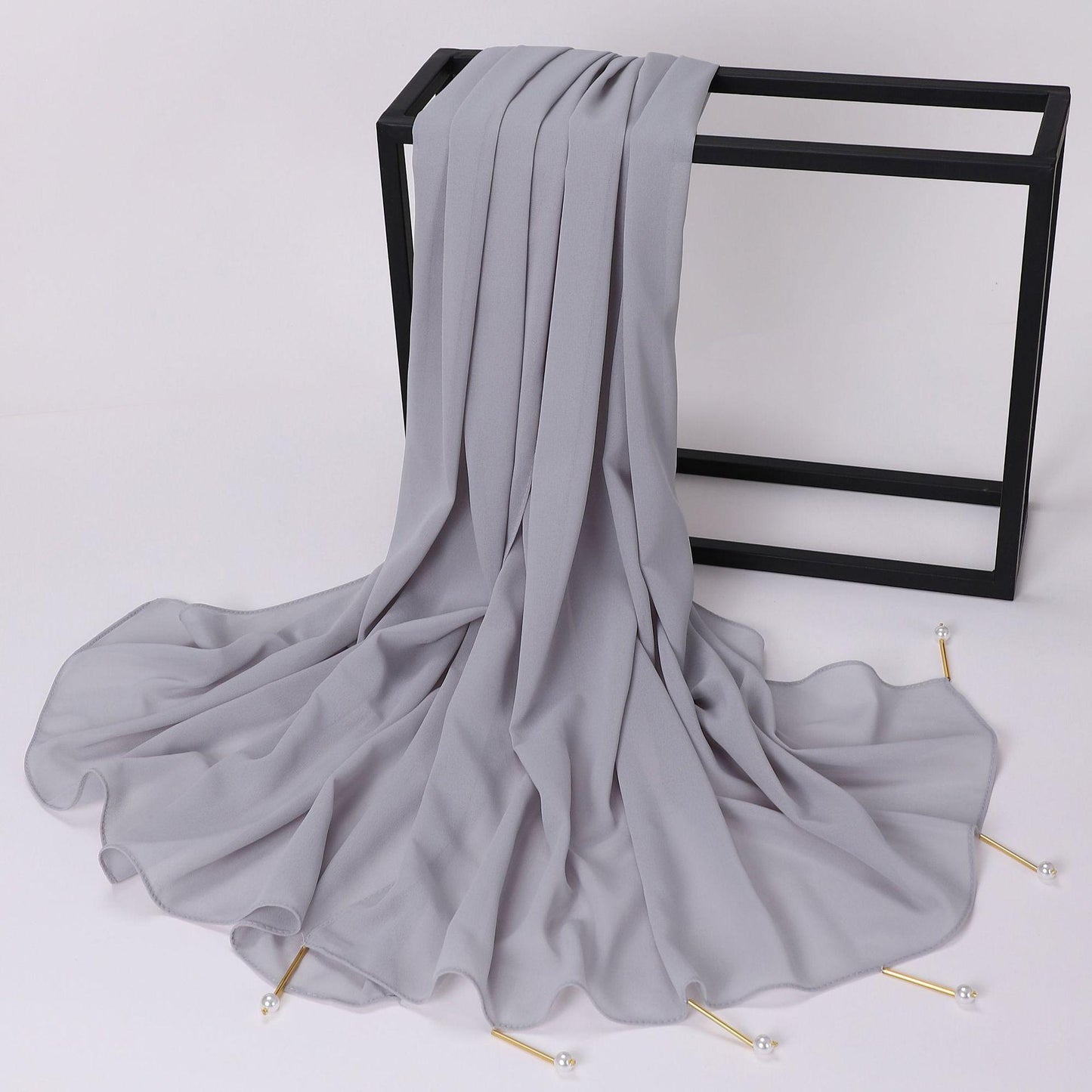 HASASERIES HS1113 Chiffon Headscarf Muslim Hijab