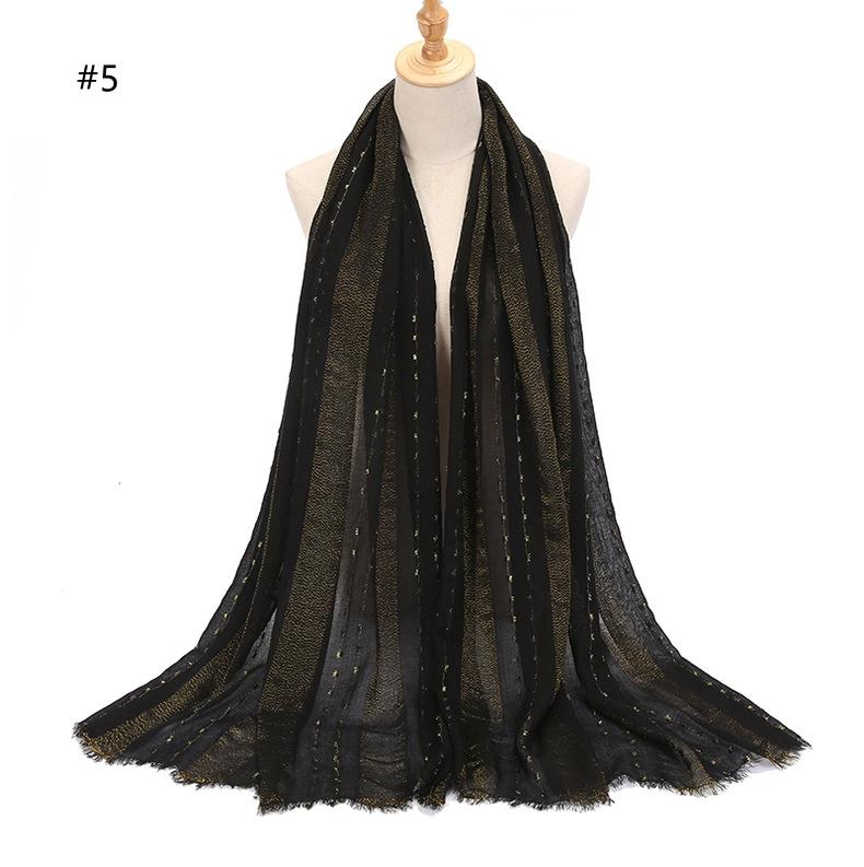 HASASERIES HS1142 Soft Solid Color Ladies Headscarf
