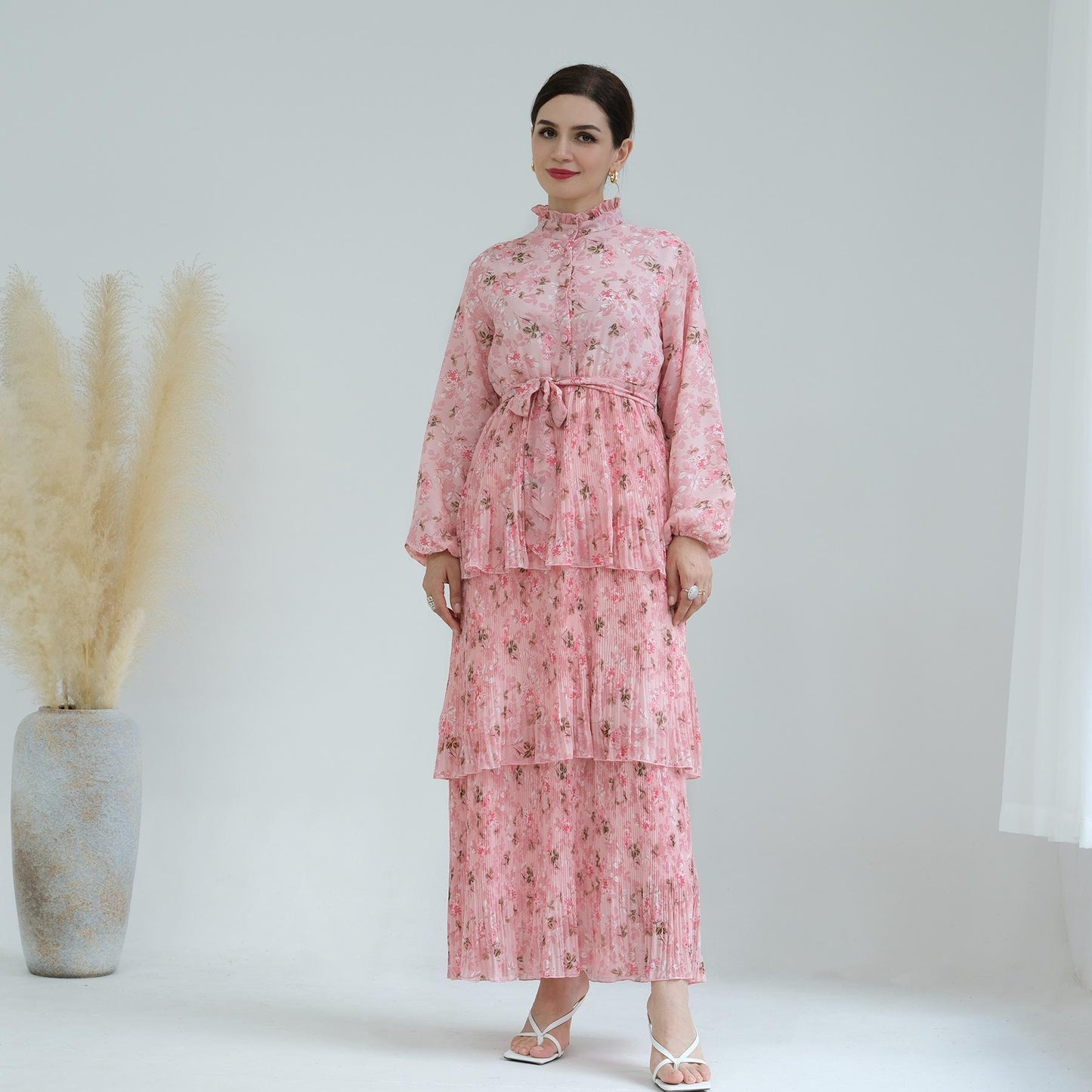 Robe imprimée Pure Beauty HS1007 de HASASERIES