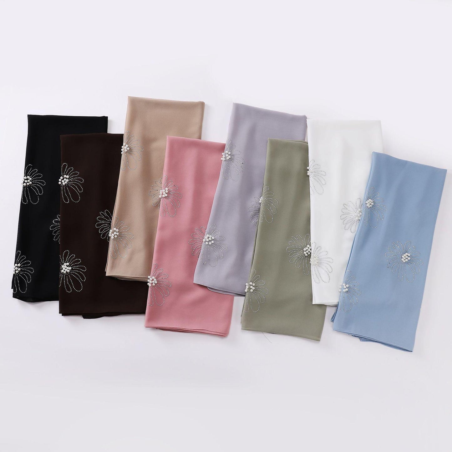 HASASERIES HS1121 New Chiffon Long Scarf Hijab