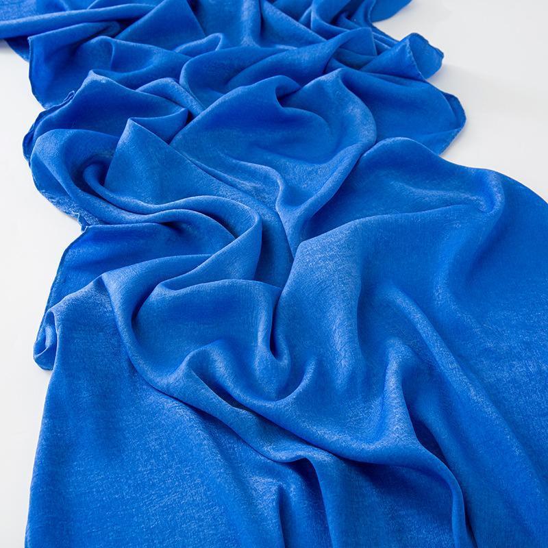 HASASERIES HS1069 Solid Color Scarf Baotou Scarf