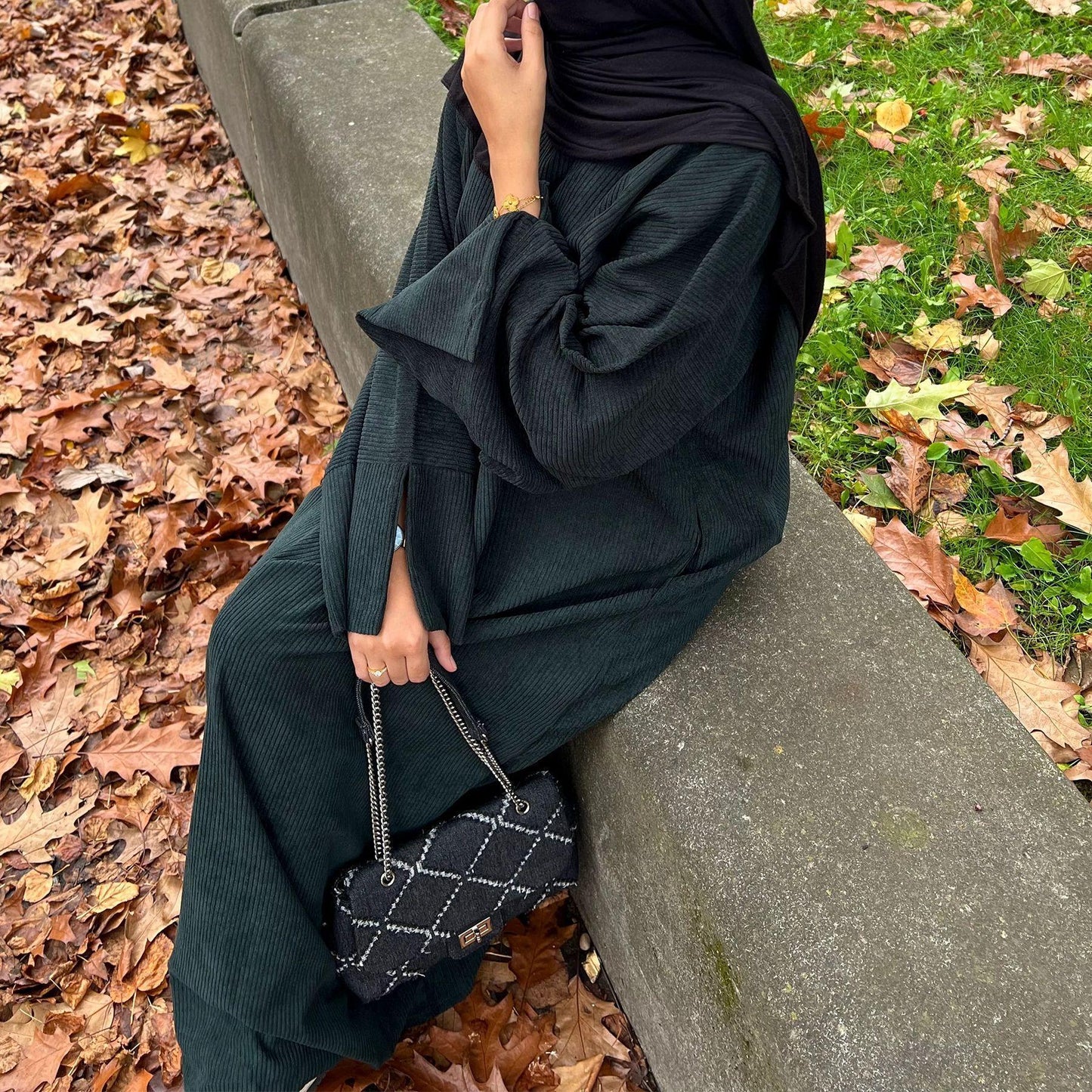 HASASERIES HS0691 Autumn/Winter Daily Dress Robe