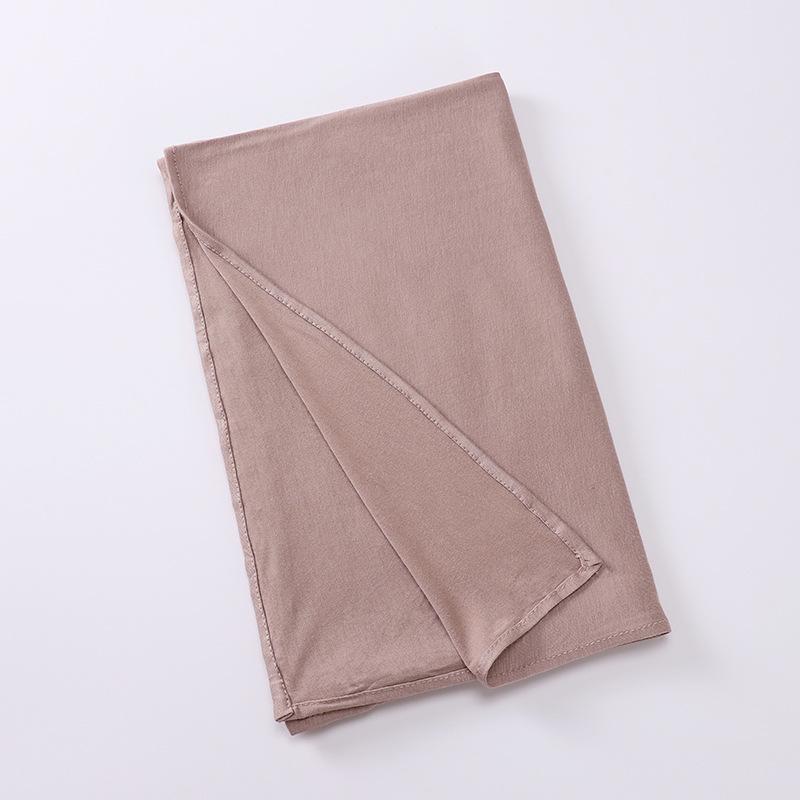 HASASERIES HS1051 Fashion Warm Solid Color Scarf