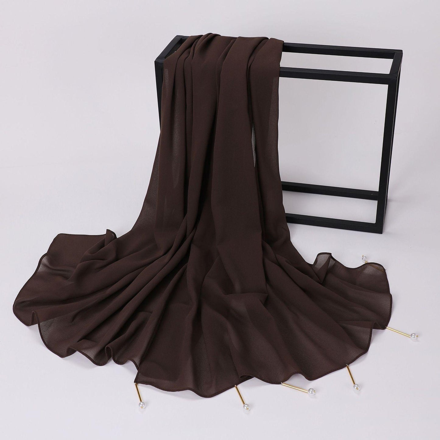 HASASERIES HS1113 Chiffon Headscarf Muslim Hijab