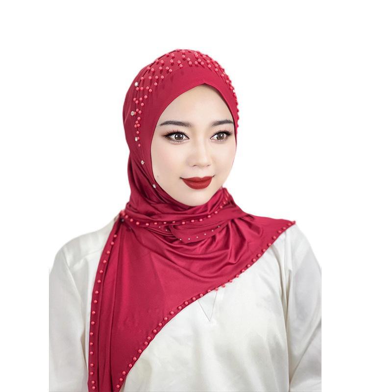 HASASERIES HS1109 Shawl Ladies Solid Color Scarf