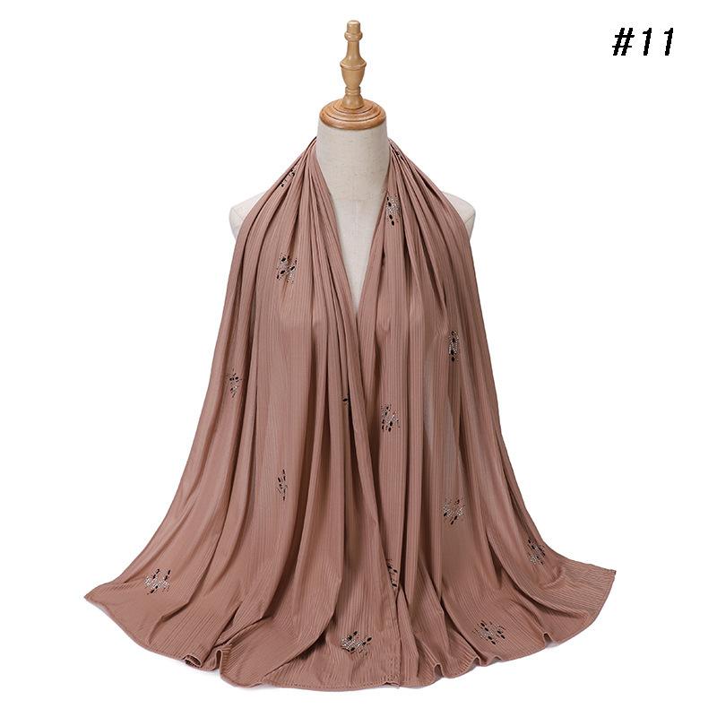 HASASERIES HS1133 Nouveau foulard rayé pour perçage à chaud