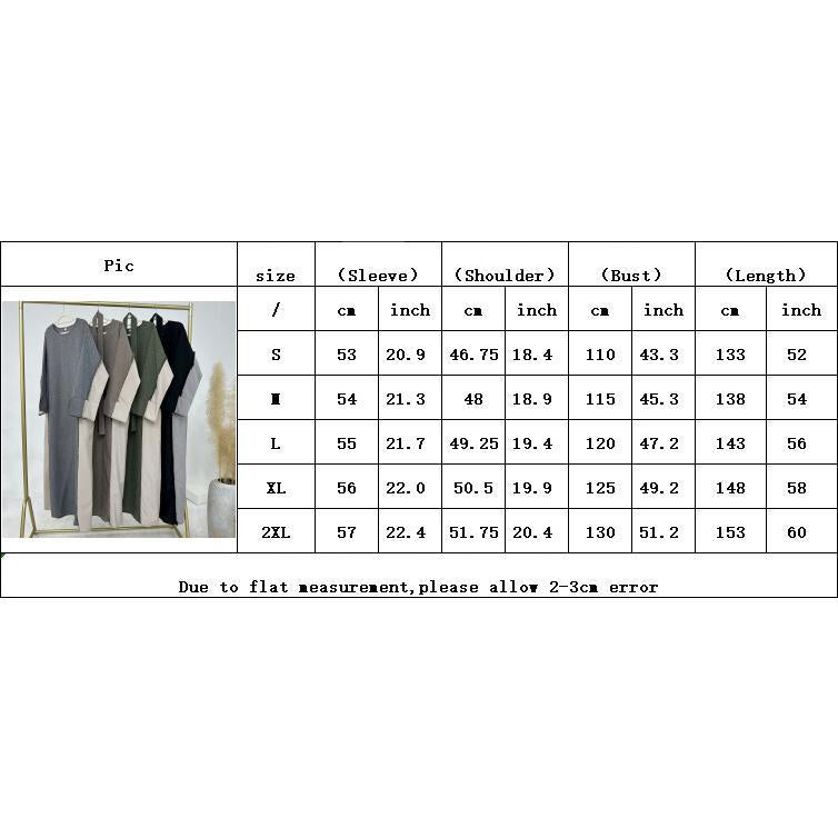 HS5606 Stylish Patchwork Robe - Cardigan and Dress Style