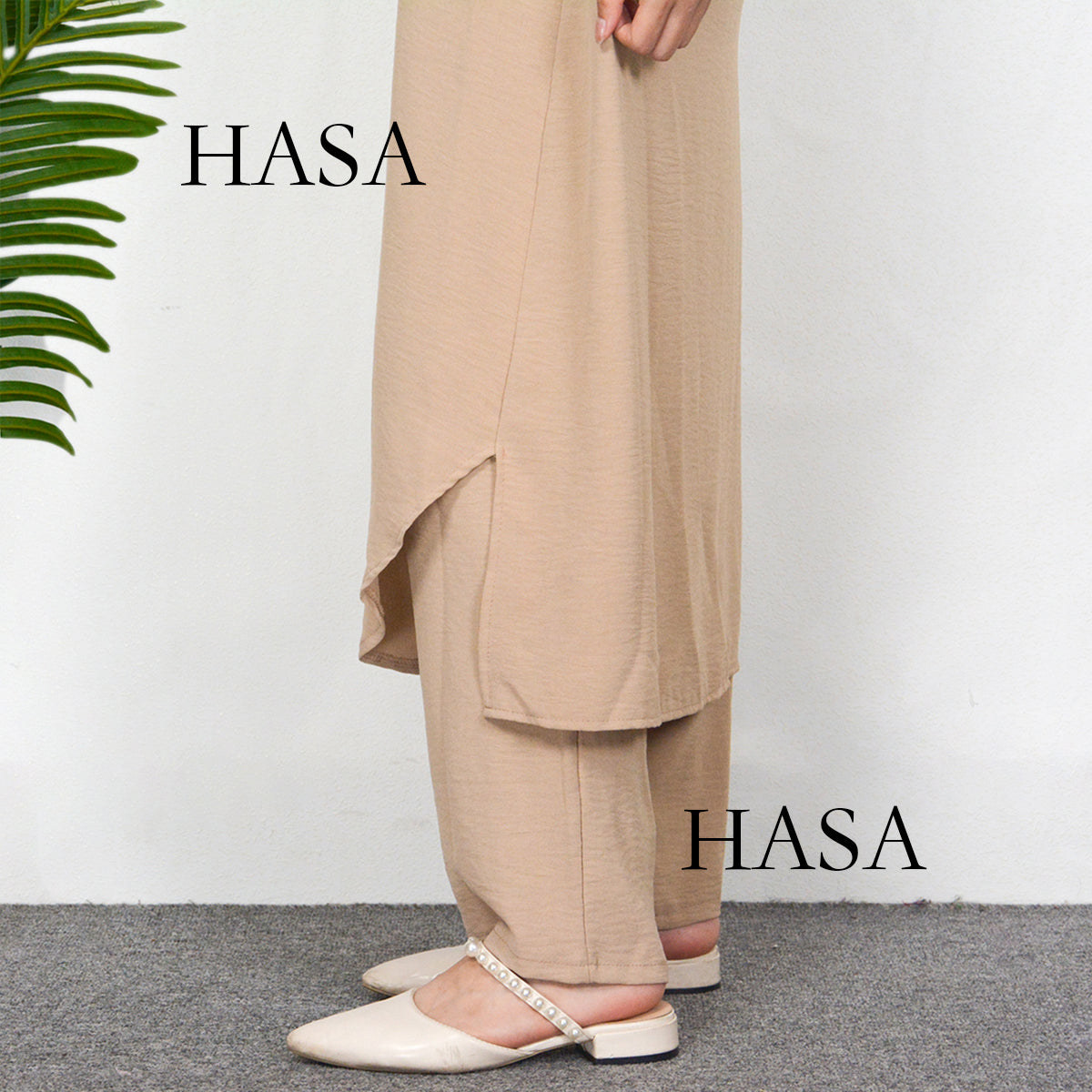 HS0628 HASA SERIES 2023 summer Muslim women's two-piece suit