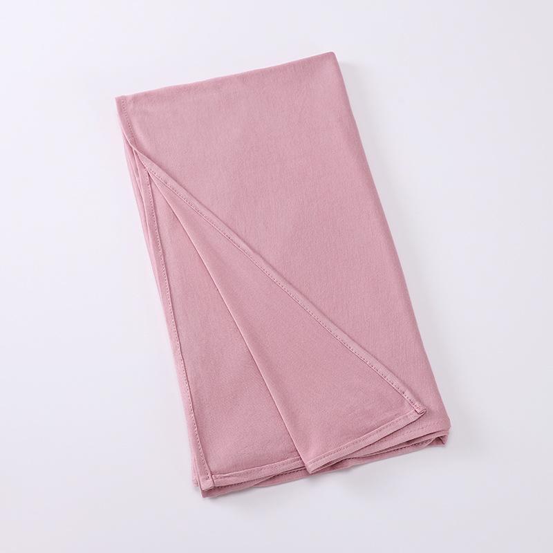 HASASERIES HS1051 Fashion Warm Solid Color Scarf