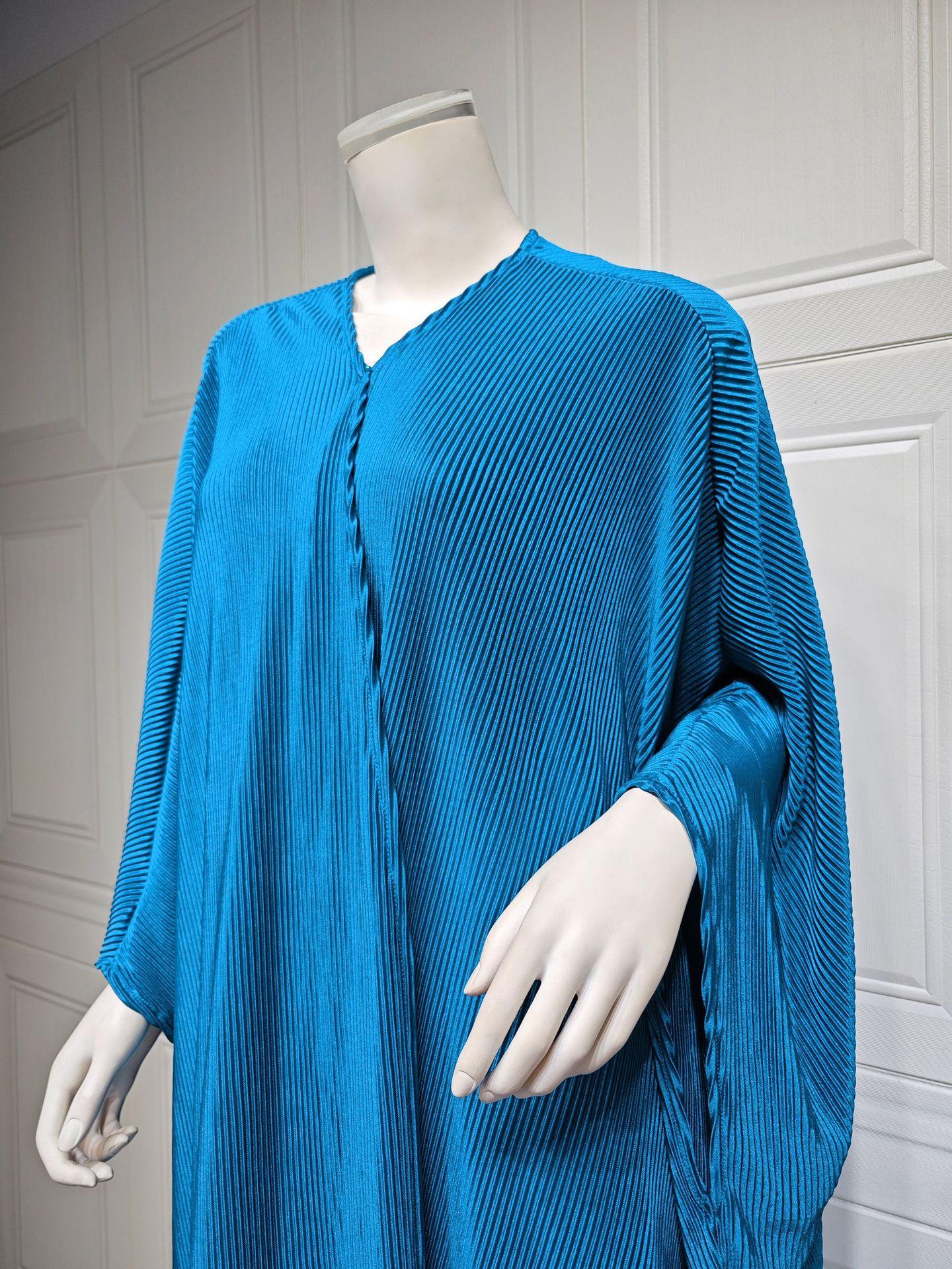 HASASERIES HS1033 Robe Abaya Vêtements d'extérieur