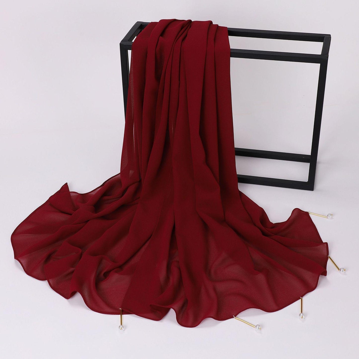 HASASERIES HS1113 Chiffon Headscarf Muslim Hijab