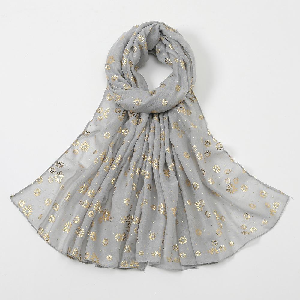 HASASERIES HS1123 Printed Sunscreen Headscarf