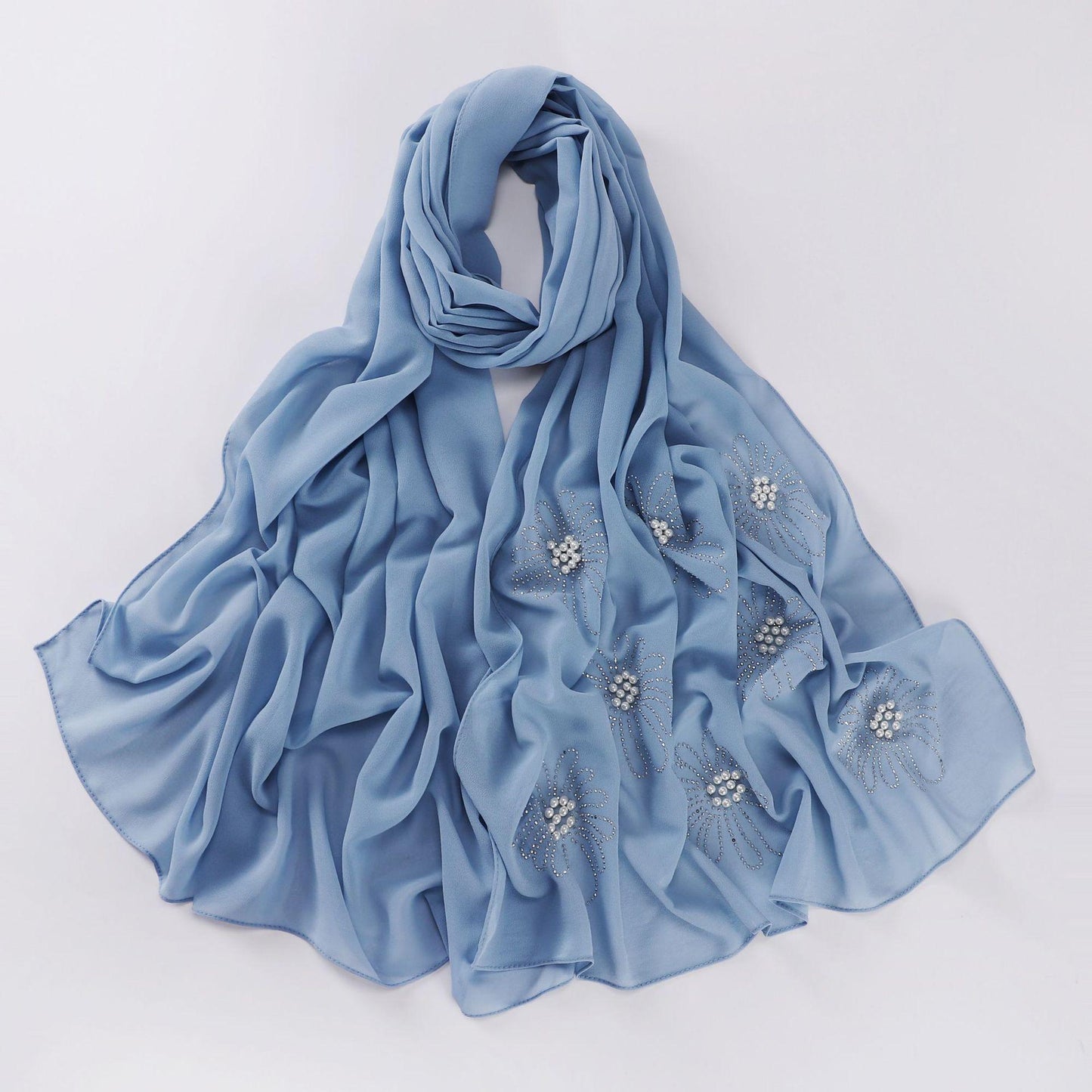 HASASERIES HS1121 New Chiffon Long Scarf Hijab