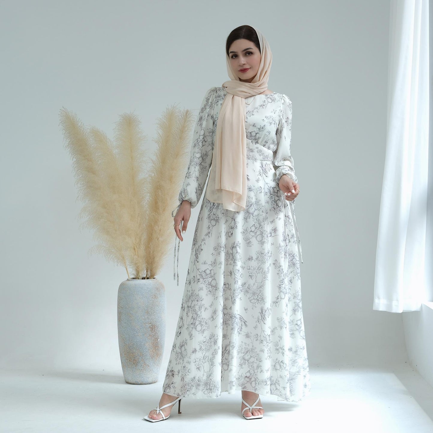 Robe imprimée HASASERIES HS1017
