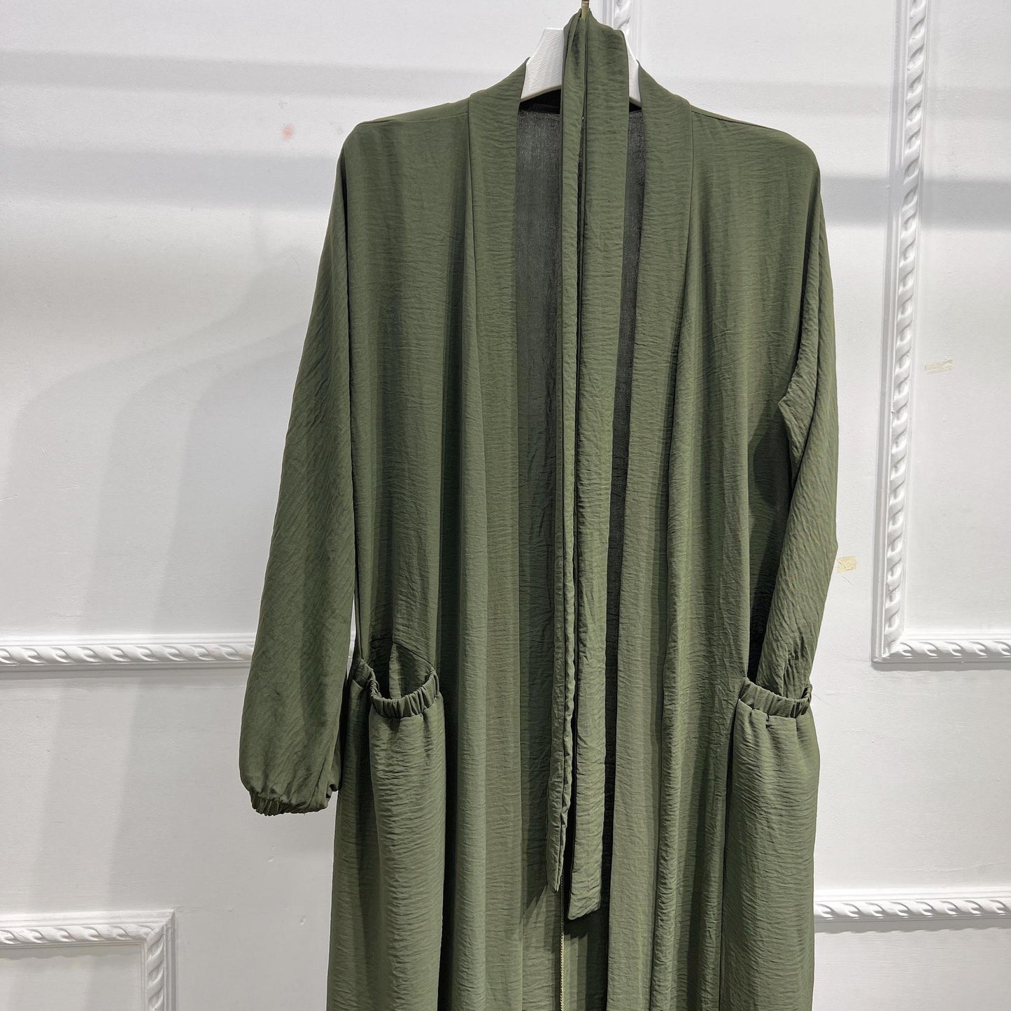 HASASERIES HS1014 Elegant Coat Long Skirt