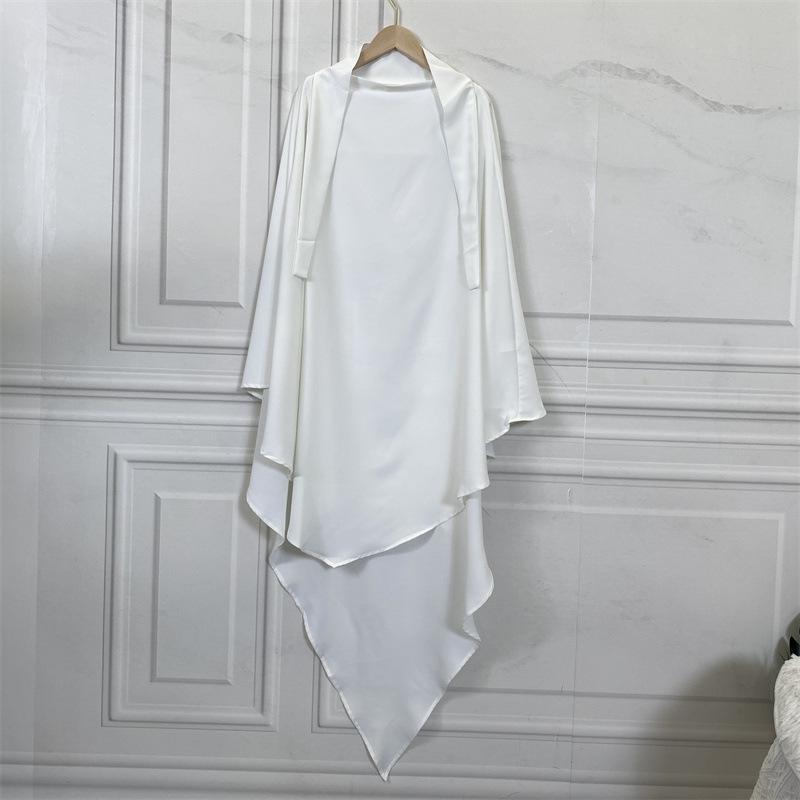HS0455 Nidha Khimar de couleur unie