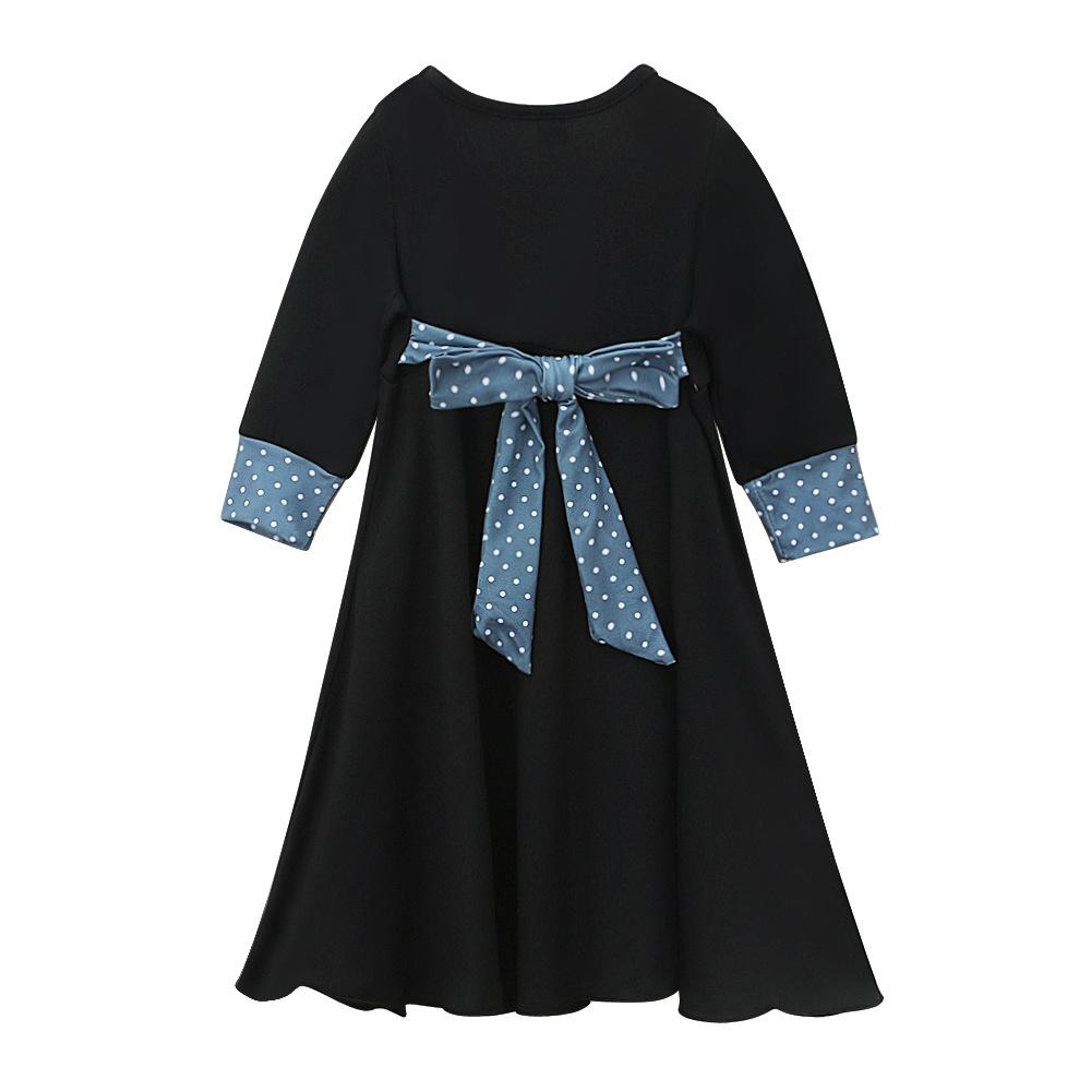 HASASERIES HS1195 Ensemble 2 pièces, Abaya pour enfant avec Khimar une couche.