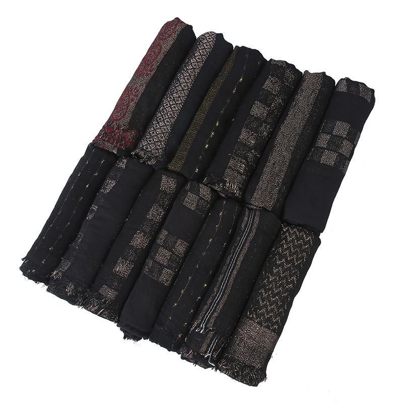 HASASERIES HS1142 Soft Solid Color Ladies Headscarf