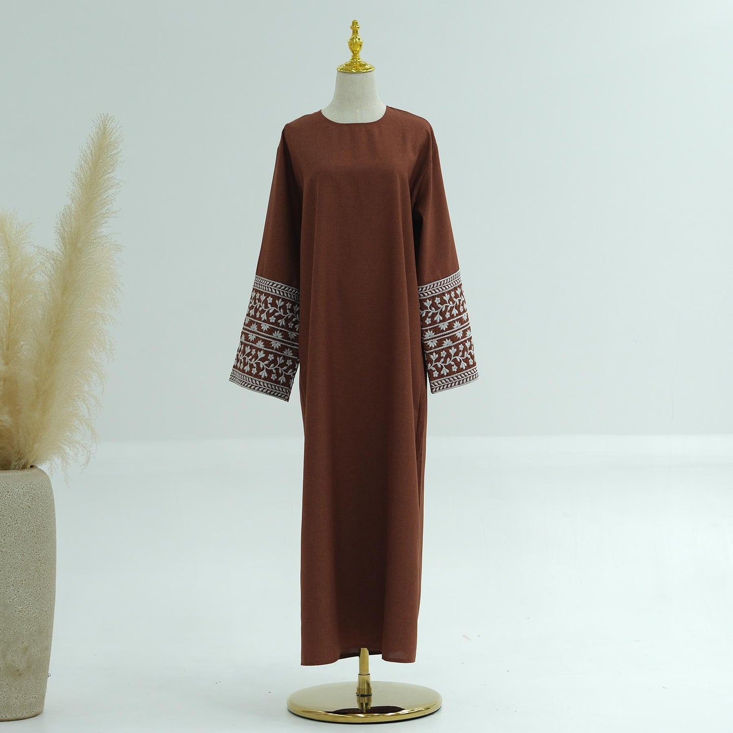 Robe élégante brodée HASASERIES HS1172