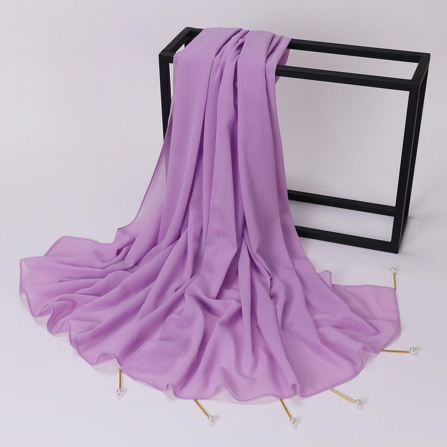 HASASERIES HS1113 Chiffon Headscarf Muslim Hijab